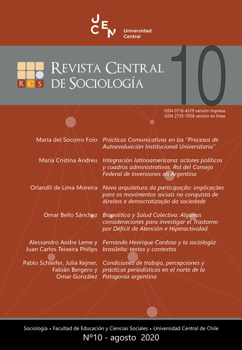 Revista Central de Sociología nº10